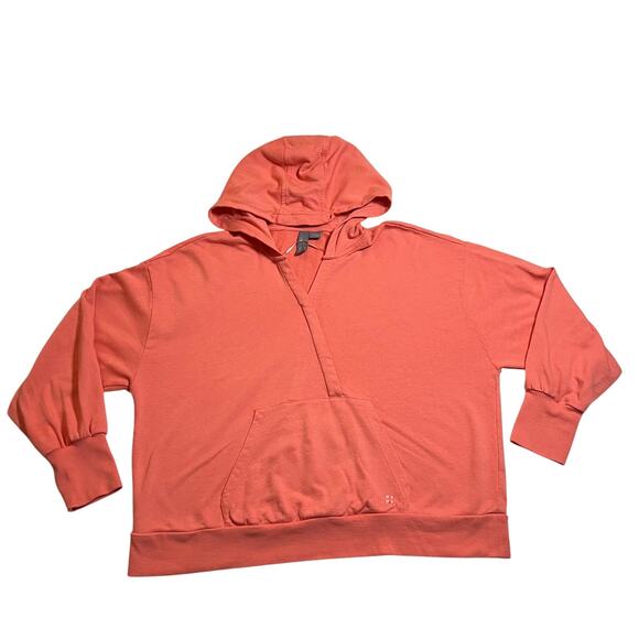 Sweaty Betty After Class Relaxed Pullover Hoodie Sweatshirt Size 8/10 Workout - Picture 1 of 11